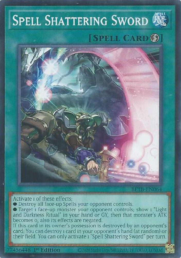 Spell Shattering Sword