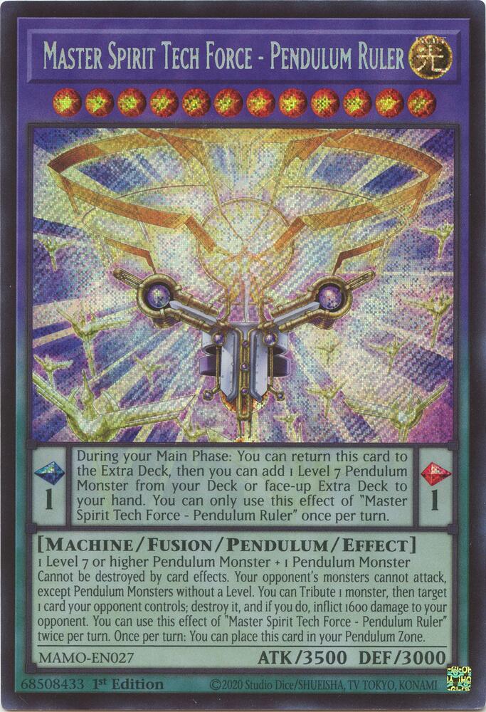 Master Spirit Tech Force - Pendulum Ruler