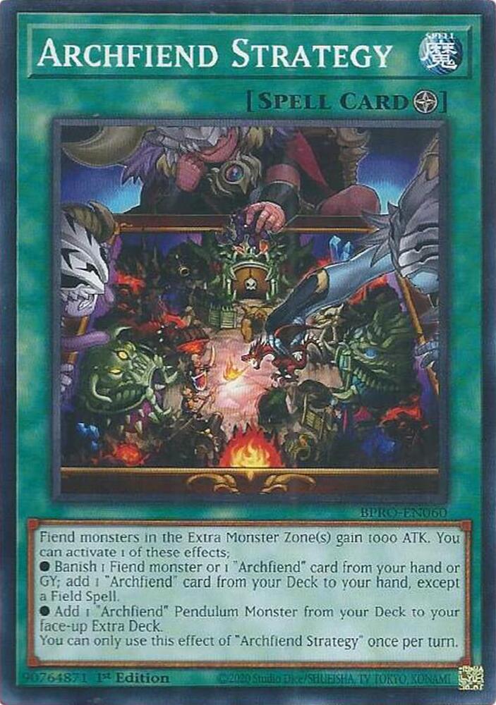 Archfiend Stratagy