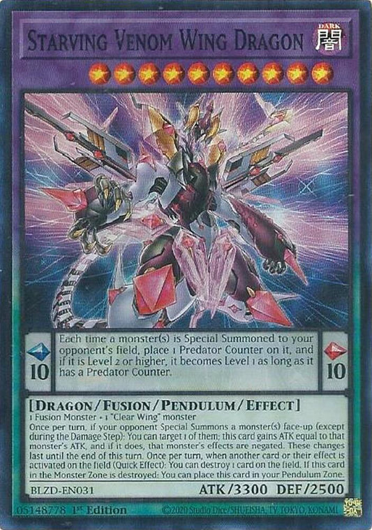 Starving Venom Wing Dragon [SUPER RARE]