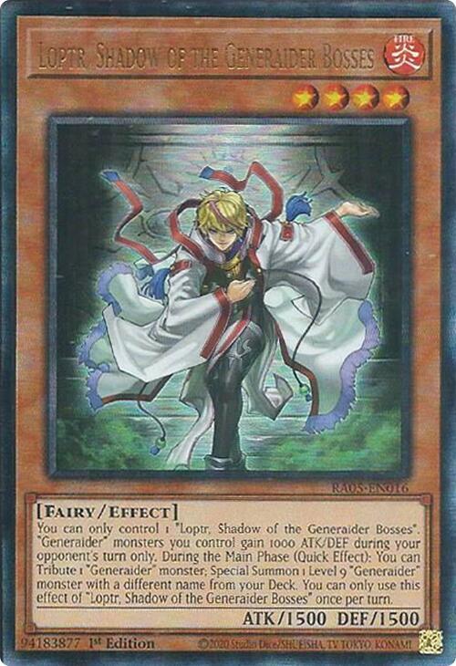 Loptr, Shadow of the Generaider Bosses