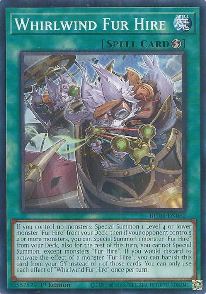 Whirlwind Fur Hire