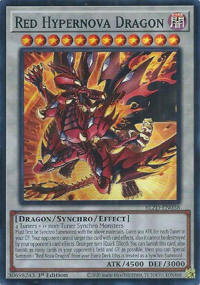 Red Hyper Nova Dragon [SUPER RARE]