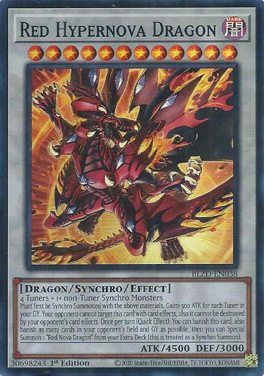 Red Hyper Nova Dragon [SUPER RARE]