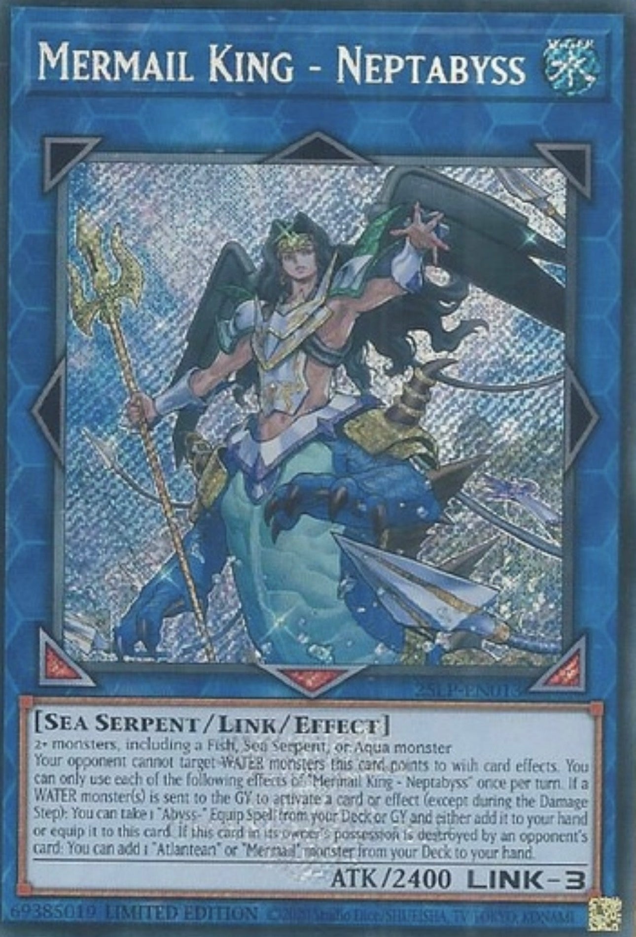 Mermail King - Neptabyss [Secret Rare Emblazoned]